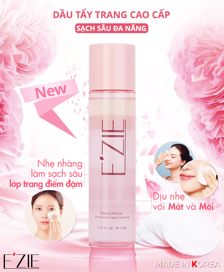E'ZIE Makup Remover Multi-function Deep Cleansing (Dầu tẩy trang cao cấp sạch sâu đa năng)